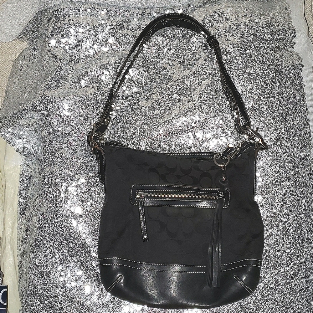Coach Legacy Signature Duffle/ Shoulder Bag